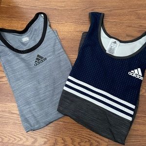 2 Men’s Adidas Tanks